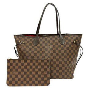 Louis Vuitton Neverfull Damier Tote Bag Pouch
